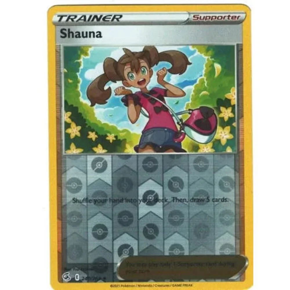 Sword and Shield Fusion Strike Reverse Holo 240 Shauna